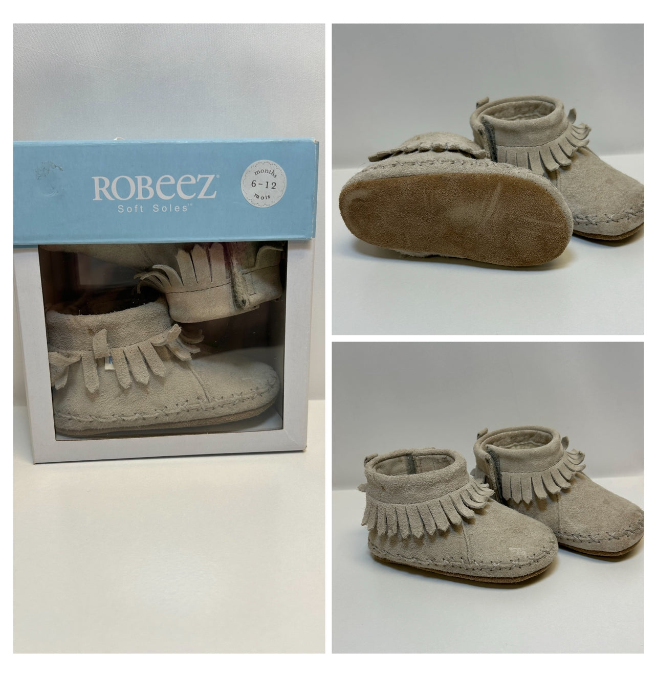 Robeez size 6-12m VGUC