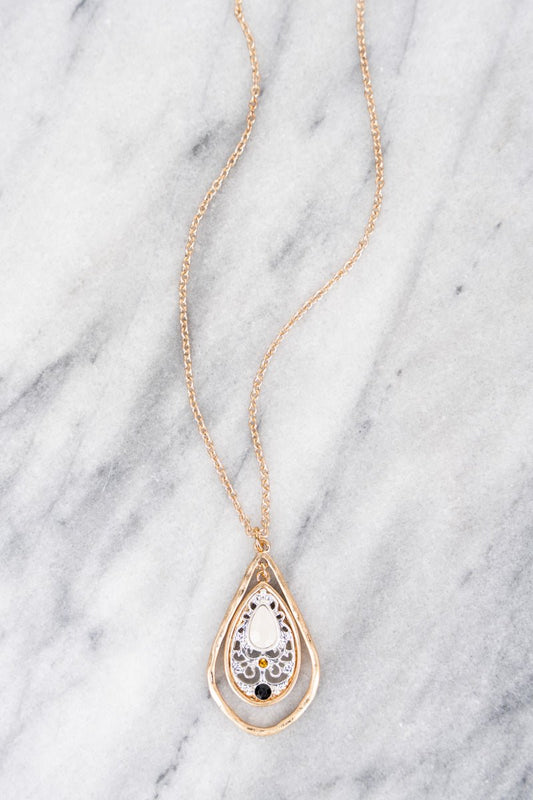 Ivory Filigree Necklace