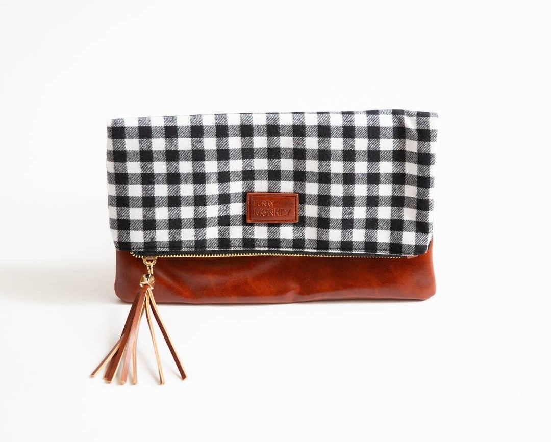 Buffalo Fold Over Clutch